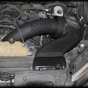 Ford F-150 Performance Air Intake - Banks Power - Ram-Air Intake - Dry Filter - `15-`17
